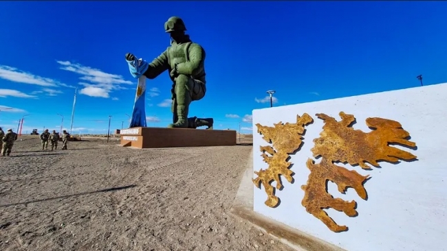 Neuquén: Inauguran el monumento más grande del Soldado de Malvinas, en la ciudad de Zapala