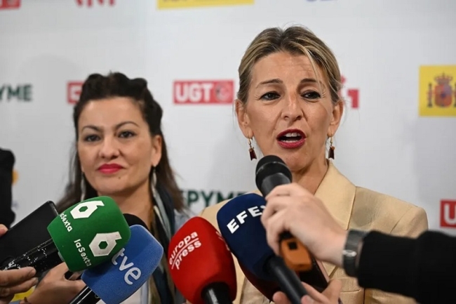 El Gobierno israelí prohíbe entrada al país a la vicepresidenta española Yolanda Díaz y de una ministra