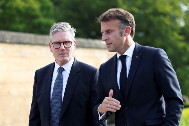 Emmanuel Macron y Keir Starmer proponen su plan de tregua para Ucrania