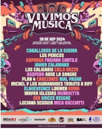 Llega el festival «Vivamos Música» a Parque Roca