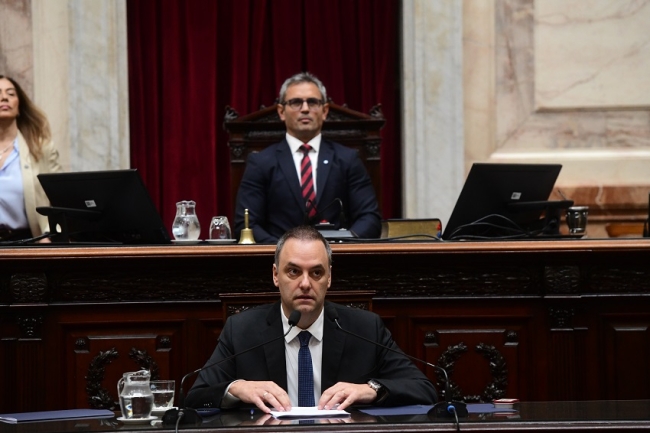Manuel Adorni: «La causa de la compra de propiedades, no tiene gollete»