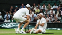 Wimbledon: Jannik Sinner avanza a la siguiente ronda por la lesión del búlgaro Grigor Dimitrov
