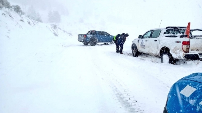Neuquén: La situación en las rutas 22, 237 y 40 por el temporal de nieve