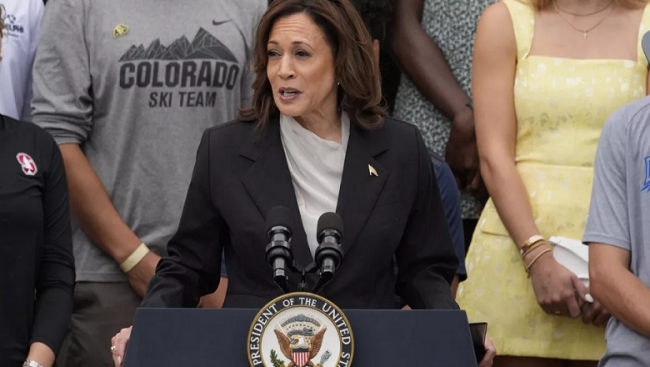 Kamala Harris elogió la "honestidad" e “integridad” de Biden, así como su profundo amor por los Estados Unidos