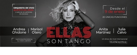 "Ells son tango", un homenaje a las mujeres del gènero en el Teatro Astral