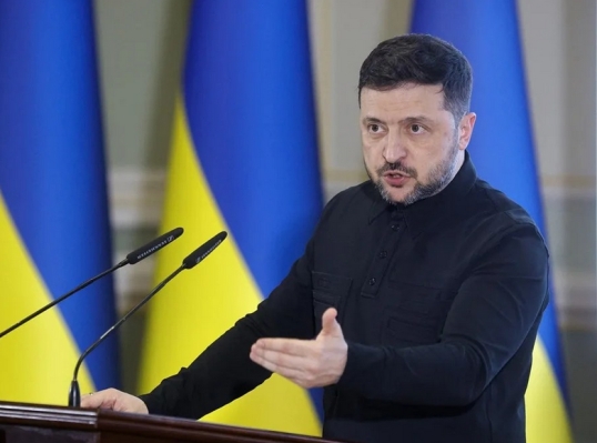 Zelenski presentó por primera vez de forma detallada los 20 puntos del plan de paz