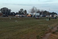 Santa Fe: Tres personas murieron y hay otra herida grave por choque frontal cerca de Rosario