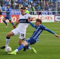 Torneo clausura de la Liga Profesional de Fútbol: Gimnasia y Esgrima derrotó por 2-1 a Godoy Cruz