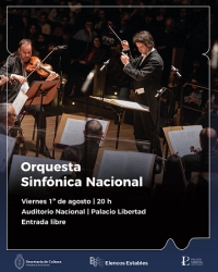 La Orquesta Sinfónica Nacional interpretará el "Concierto para violín en Re mayor de Beethoven