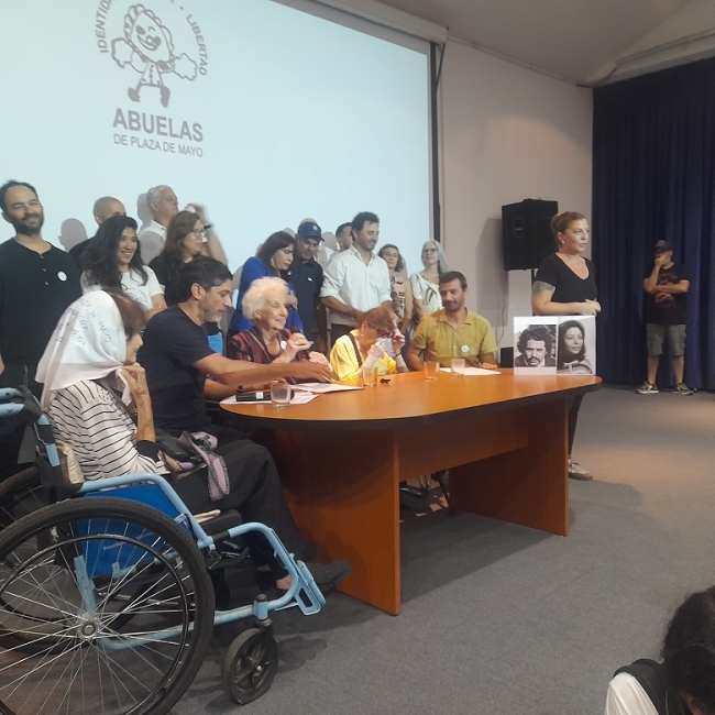 Abuelas celebró la restitución de identidad de la nieta 139
