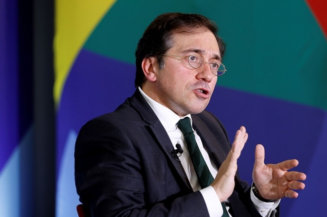 El Canciller español pide un embargo de armas a Israel por parte de la UE