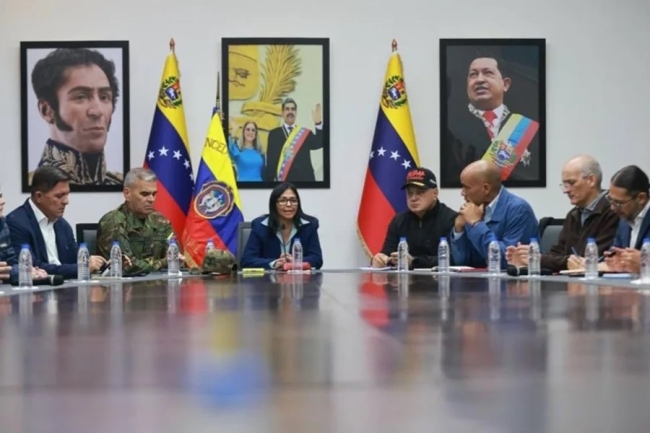 Delcy Rodríguez: «Venezuela reafirma su vocación de paz y aspira a vivir sin amenazas externas»