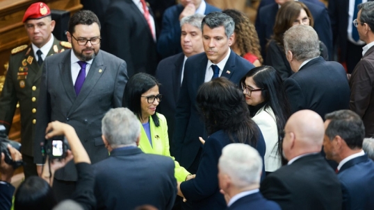 Delcy Rodríguez reiteró que Venezuela ha sido atacada por una potencia nuclear