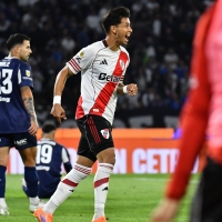 Torneo clausura de la Liga Profesional de Fútbol: River vencio por 2-0 a Talleres en Córdoba