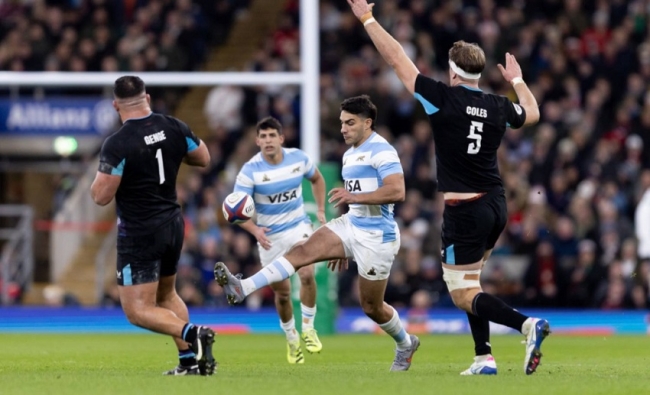 Los Pumas perdieron con Inglaterra