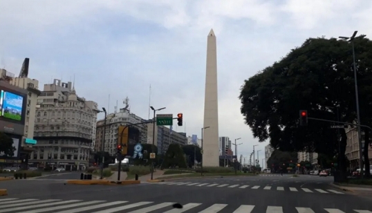 El tiempo en el AMBA, se presenta calido, cielo nublado y una máxima de 27 grados
