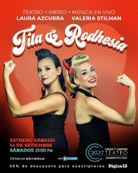 «Tita &amp; Rodhesia», con Laura Azcurra y Valeria Stilman estrena en Caras y Caretas 2037