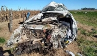 Una familia sufrió un accidente fatal en la ruta nacional 5 en cercanía a Pehuajo