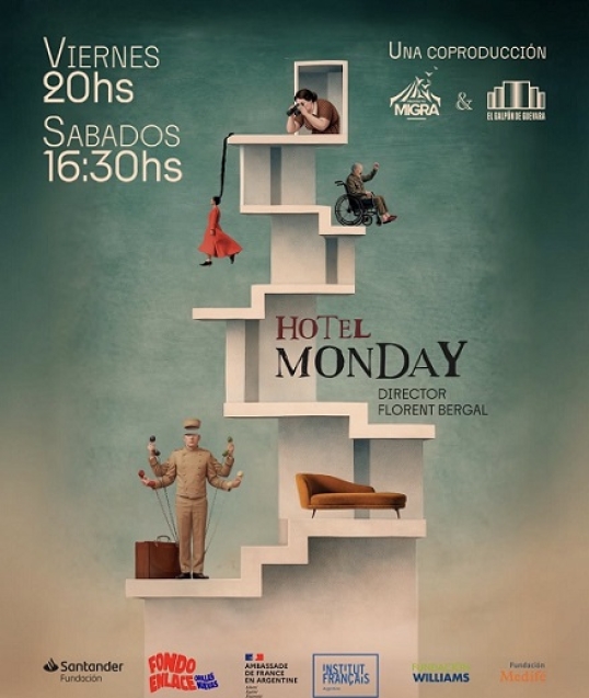 Proyecto Migra y el Galpón de Guevara se vuelven a juntar en HOTEL MONDAY