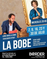 Regresa «La bobe»-Teatro Border