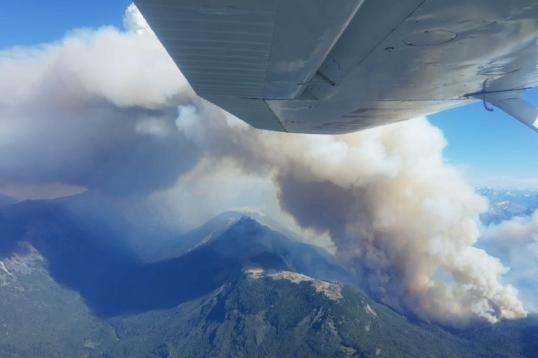 Parque Nacional Nahuel Huapi: son casi 2800 las hectáreas consumidas por el fuego
