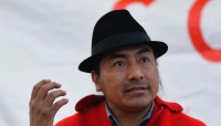 Ecuador: «Novoa mintió en la campaña» afirmó el dirigente indígena Leonidas Iza