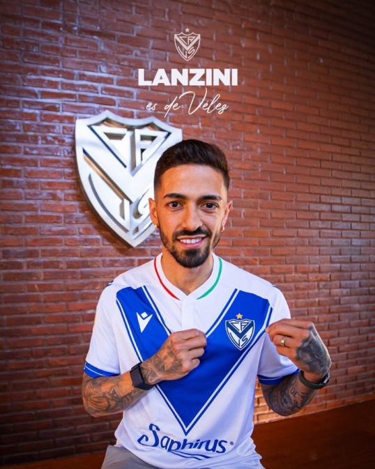 Manuel Lanzini fue presentado como nuevo refuerzo de Vélez