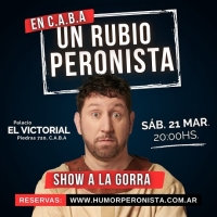 Un rubio peronista se presenta en el Palacio El Victorial