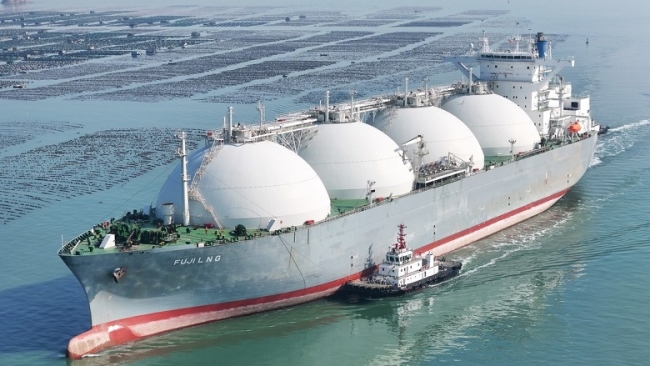 China detuvo la importación de GNL estadounidense