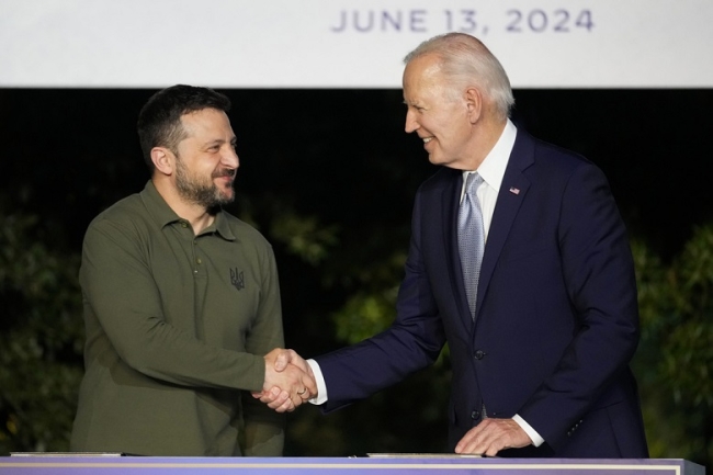 Joe Biden, le dio luz verde a Ucrania para que utilice misiles de largo alcance