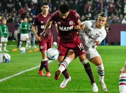 Copa Sudamericana: Lanús superó por 1-0 al Fluminense de Brasil