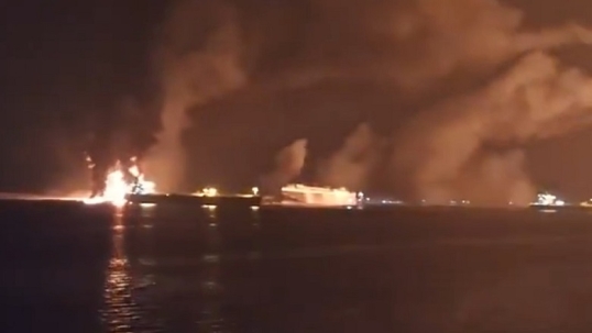 EE.UU informó la destrucción del puerto de Ras Isa, en Yemen