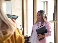 Propiedades de Adorni: La escribana Adriana Nechevenko, se presentó ante el fiscal Pollicita