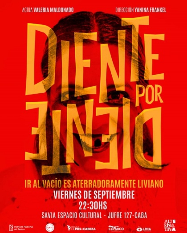 Estreno en septiembre: "Diente por diente, ir al vacío es aterradoramente liviano"