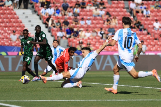 Mundial sub 20 Chile: Argentina goleó a Nigeria
