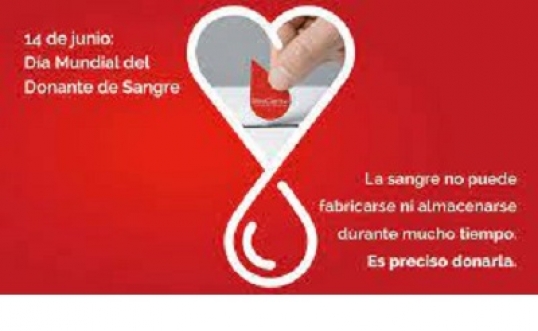 14 de junio: Día Mundial del Donante de Sangre