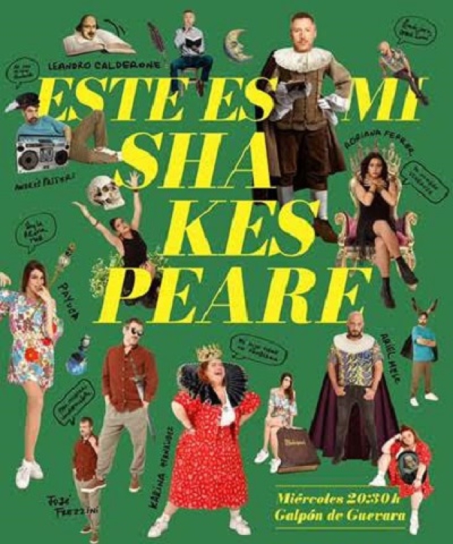 Estreno: "Este es mi Shakespeare" en el Galpón de Guevara