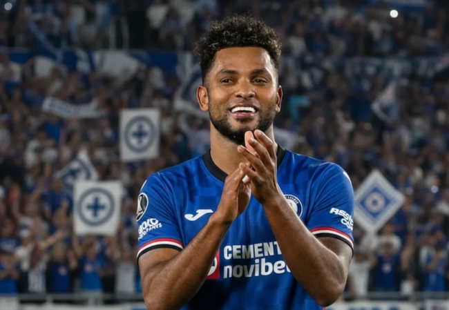 Miguel Borja arregló con el Cruz Azul de México