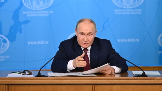 Putin, enumeró las condiciones para iniciar las negociaciones de paz con Ucrania